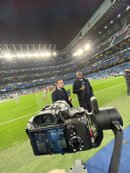 Real Madrid, Santiago Bernabeu Stadium, behind the scene, Canal+ Patrick Mboma, Production de documentaires et films corporate UEFA. Série Life After Football, Noxediem, creative & production studio, Sébastien Reichenbach
