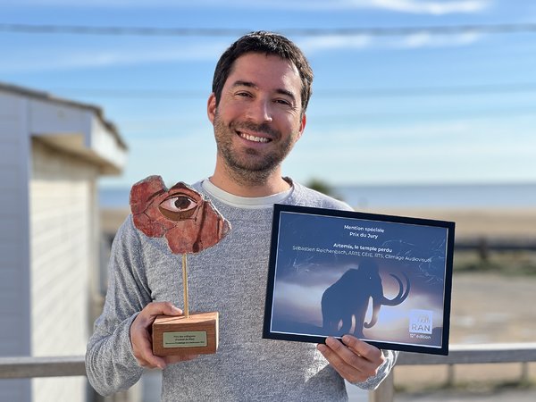 Prix des Collégiens, Mention spéciale du Jury. Rencontres d'Archéologie de la Narbonnaise, octobre 2024. Noxediem, creative & production studio, Sébastien Reichenbach