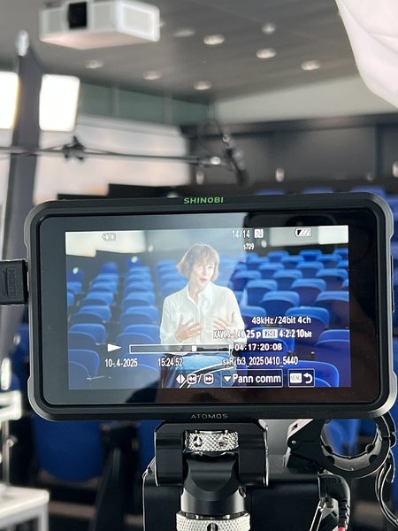 Tournage interviews Vice Présidents EPFL. Film promotionnel EPFL. Noxediem, creative & production studio, Sébastien Reichenbach.